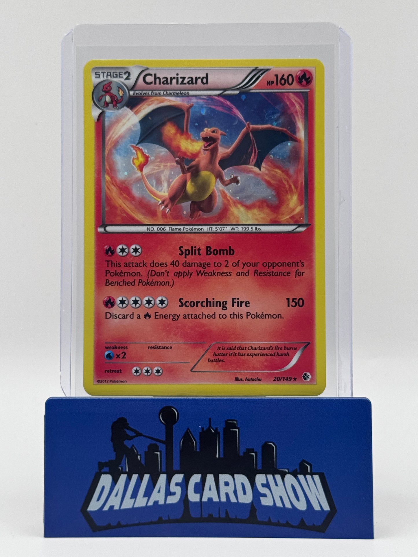 2012 Pokemon - Charizard (Holo) - 20/149 Boundaries Crossed LP