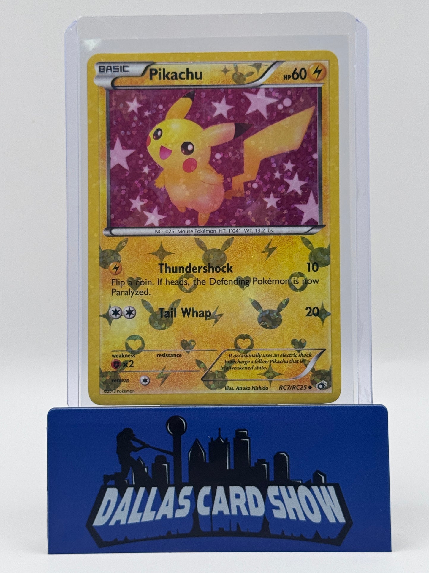 2013 Pokemon - Pikachu (Radiant Collection) - RC7/RC25 Legendary Treasures LP