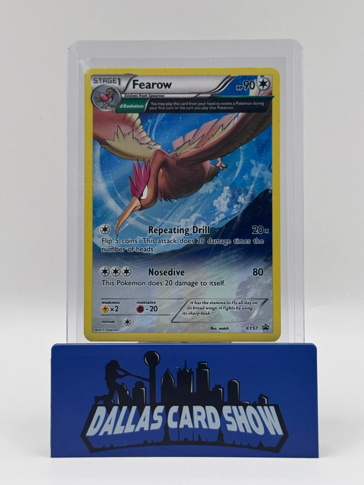 2015 Pokemon - Fearow (Cosmos Holo) - XY57 Black Star Promos LP