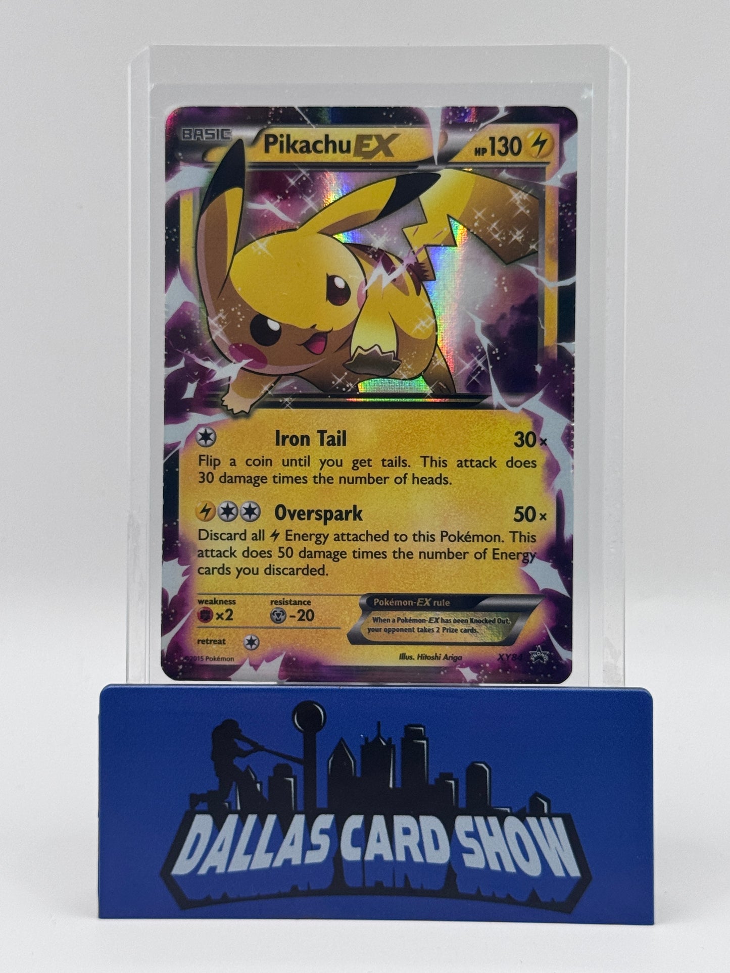 2015 Pokemon - Pikachu EX (Promo) - XY84 Black Star Promos MP