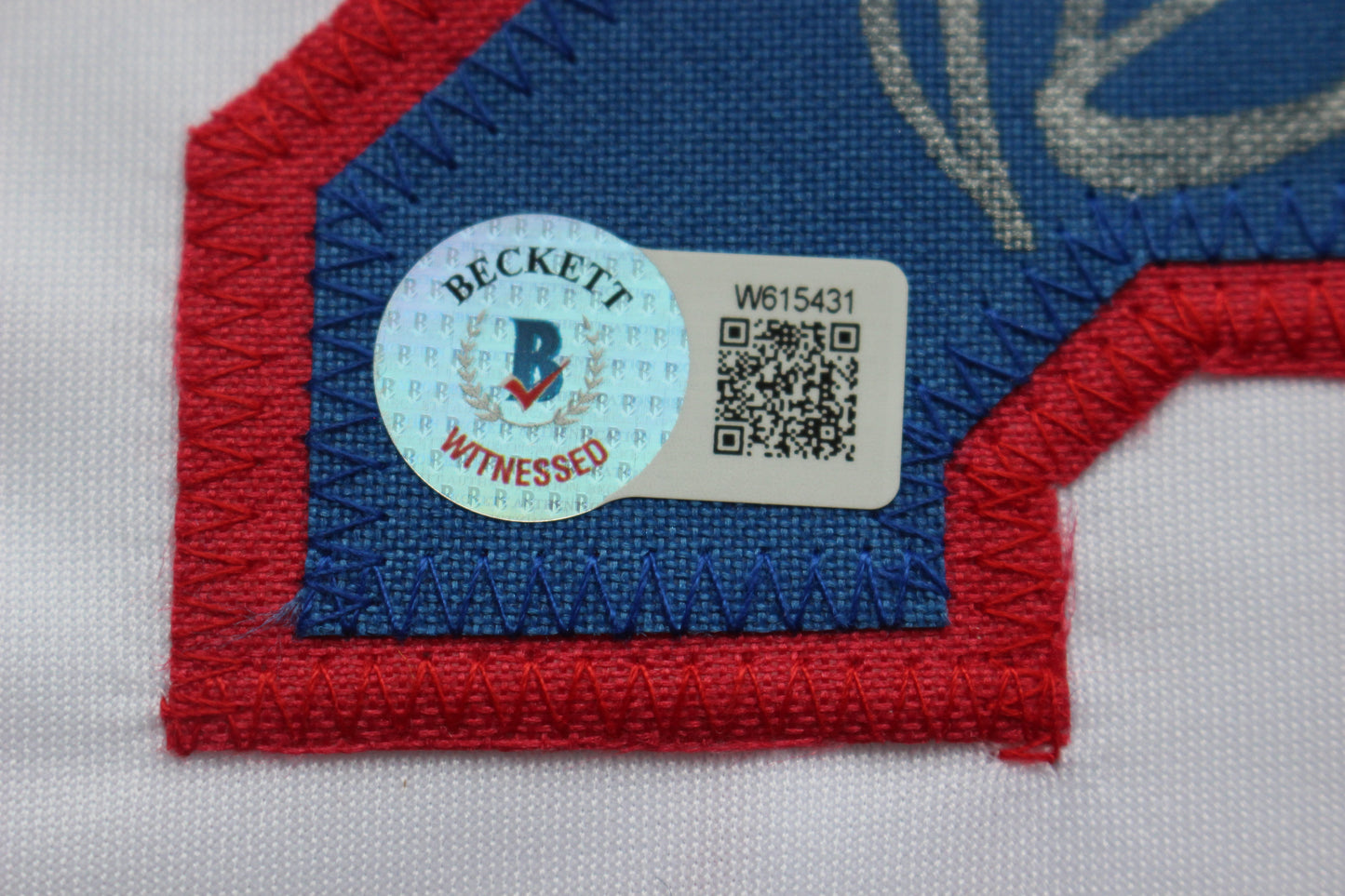PETE INCAVIGLIA RANGERS WHITE #29 "INKY" "GO RANGERS !"