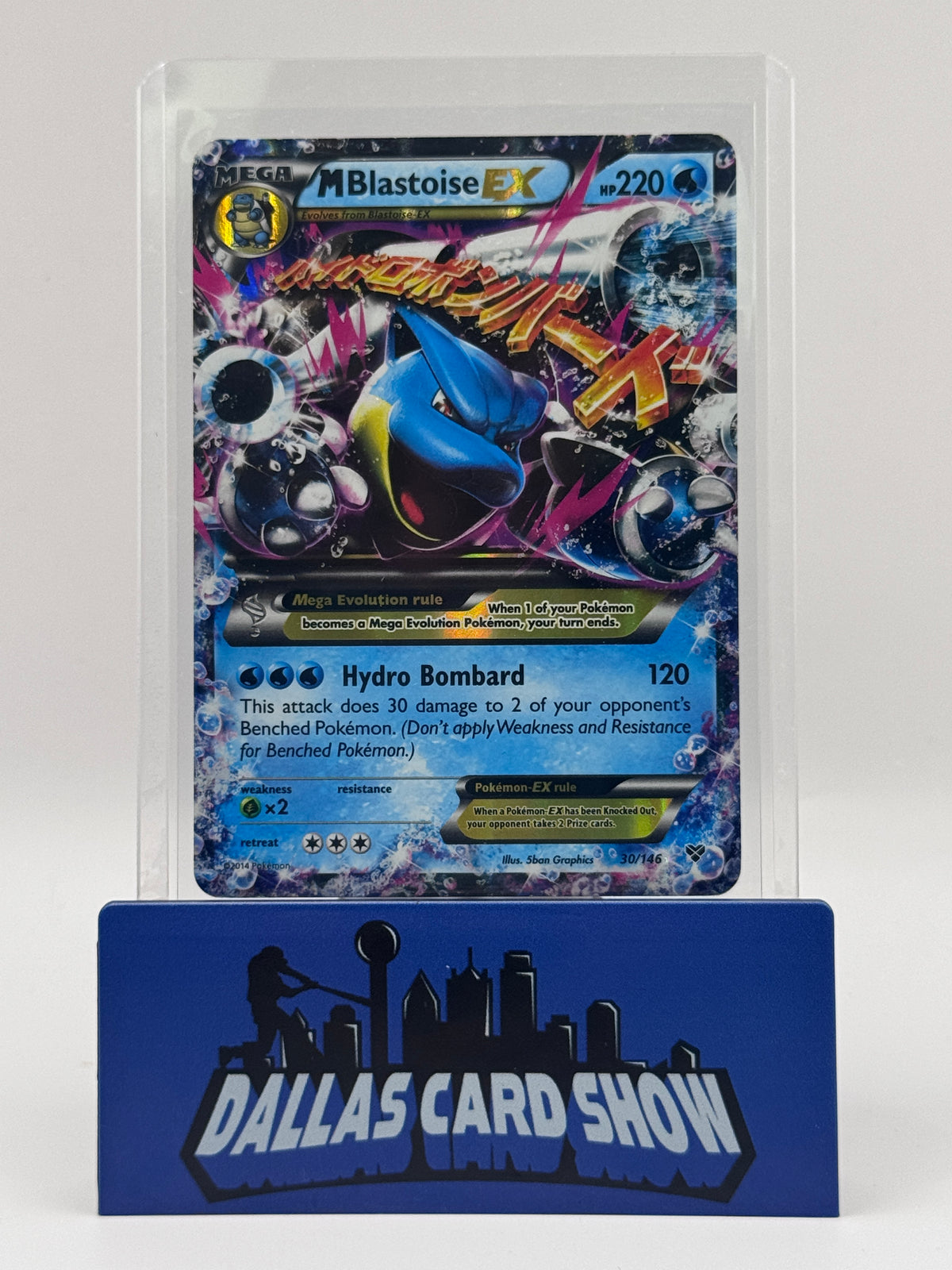 2014 Pokemon - M Blastoise EX (Ultra Rare) - 30/146 XY Base Set LP