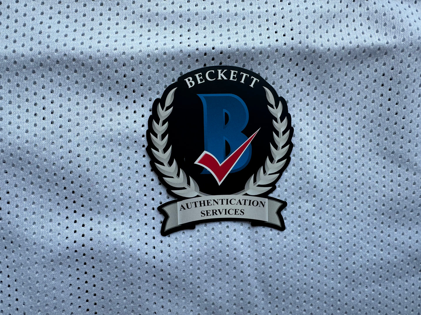 EUGENE LOCKHART DALLAS COWBOYS SIGNED WHITE JERSEY w/MULTI INSCs XL BAS