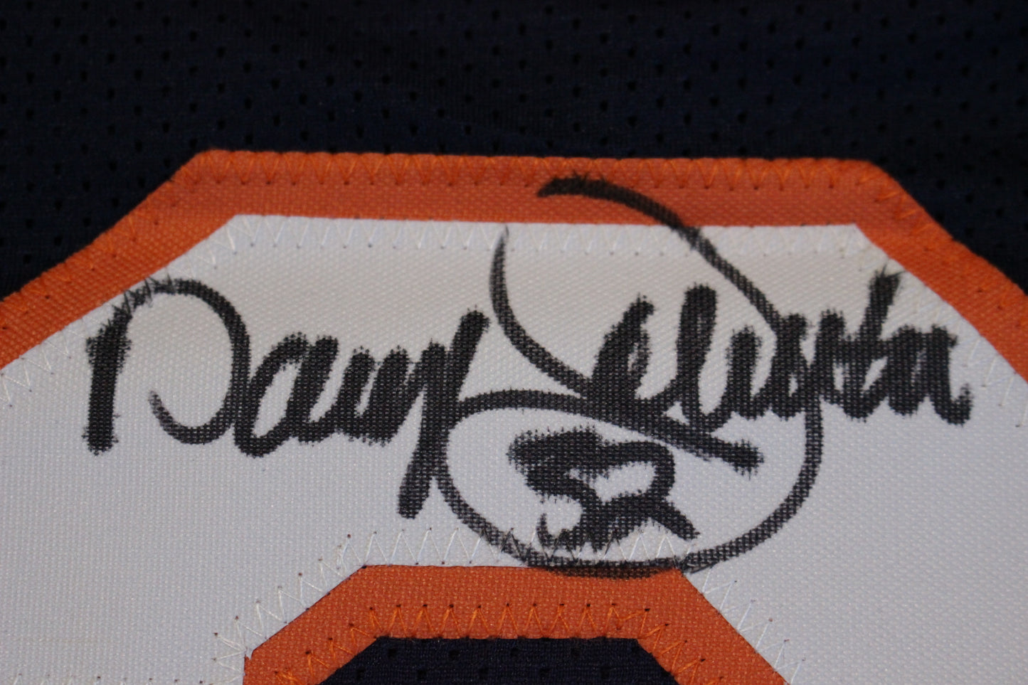 DARYL JOHNSTON SYRACUSE ORANGEMEN SIGNED FOOTBALL JERSEY "Go Orange!" BAS COA