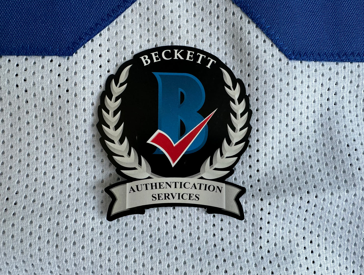 EUGENE LOCKHART DALLAS COWBOYS SIGNED WHITE JERSEY w/MULTI INSCs 3XL BAS