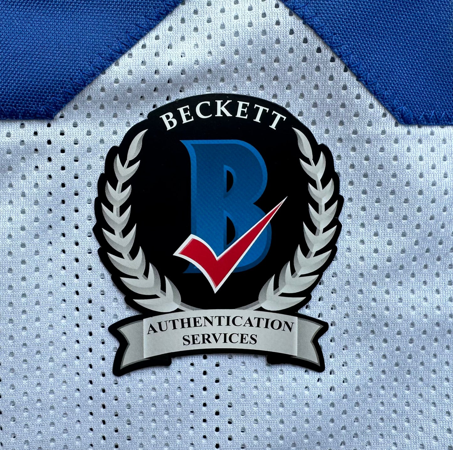 EUGENE LOCKHART DALLAS COWBOYS SIGNED WHITE JERSEY w/MULTI INSCs 3XL BAS