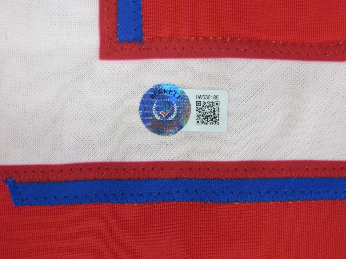 JOSH HAMILTON TEXAS RANGERS SIGNED RED JERSEY size 2XL BAS COA