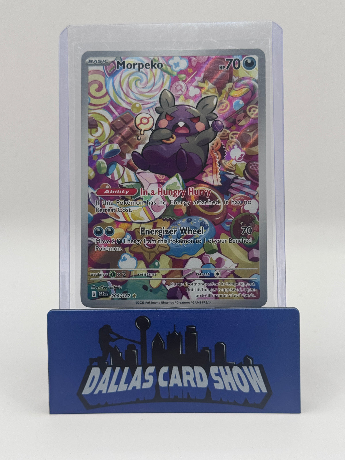 2023 Pokemon - Morpeko (Illustration Rare) - 206/182 Paradox Rift NM
