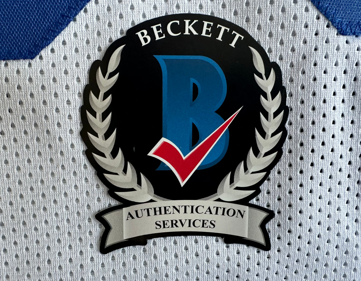 EUGENE LOCKHART DALLAS COWBOYS SIGNED WHITE JERSEY w/MULTI INSCs 3XL BAS