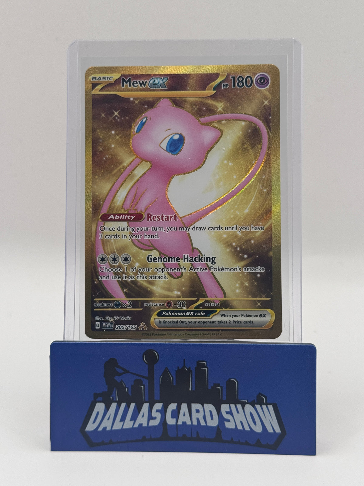 2023 Pokemon - Mew ex (Secret) - 205/165 S&V151 NM