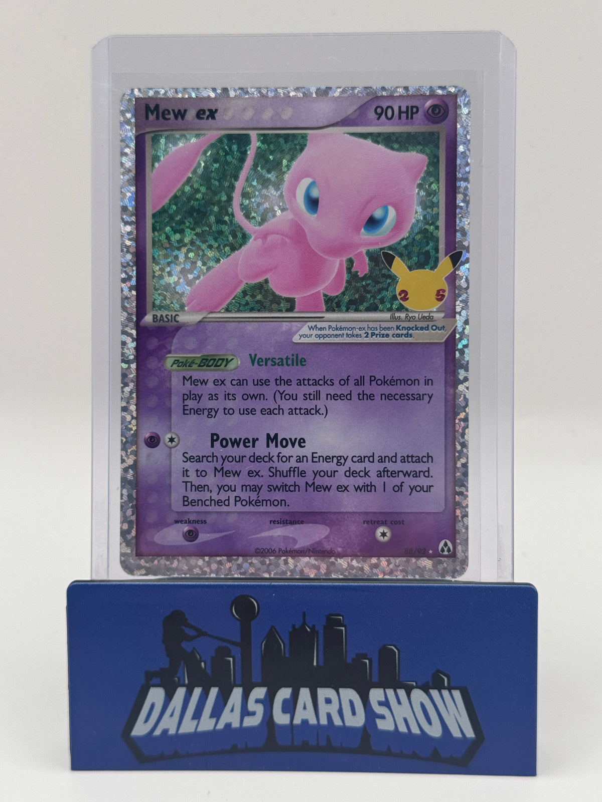 2021 Pokemon - Mew ex (Classic Collection) - 88/92 25th Anniv. Celebrations NM