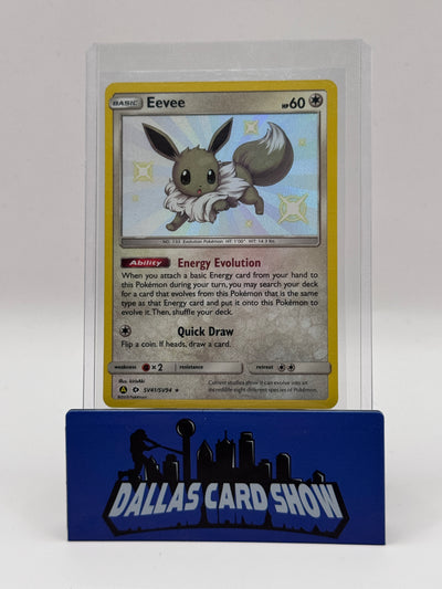 2019 Pokemon - Eevee (Shiny) - SV41/SV94 Hidden Fates NM