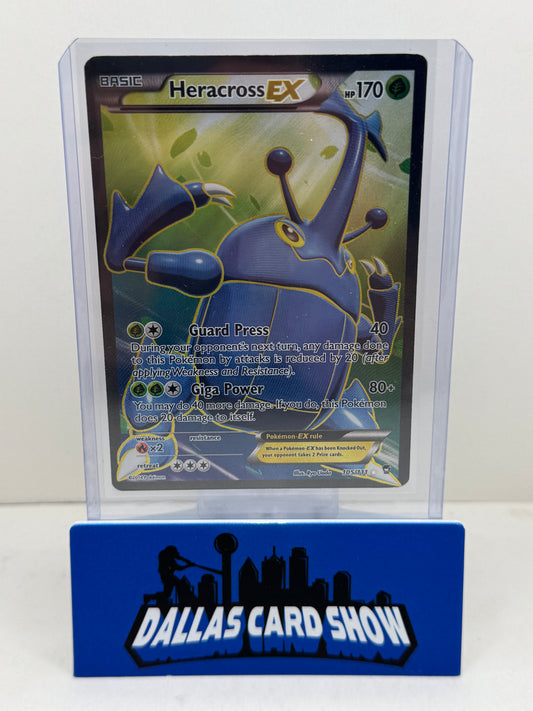 Heracross ex 105/111 (Full Art) XY: Furious Fists