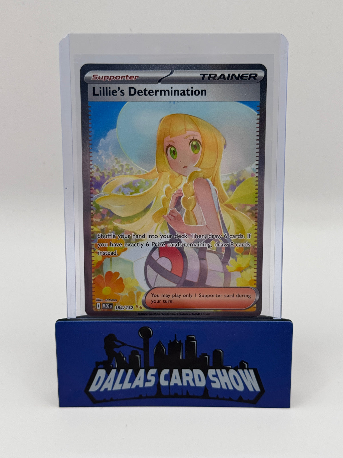 2025 Pokemon - Lillie's Determination (SIR) - 184/132 Mega Evolution NM