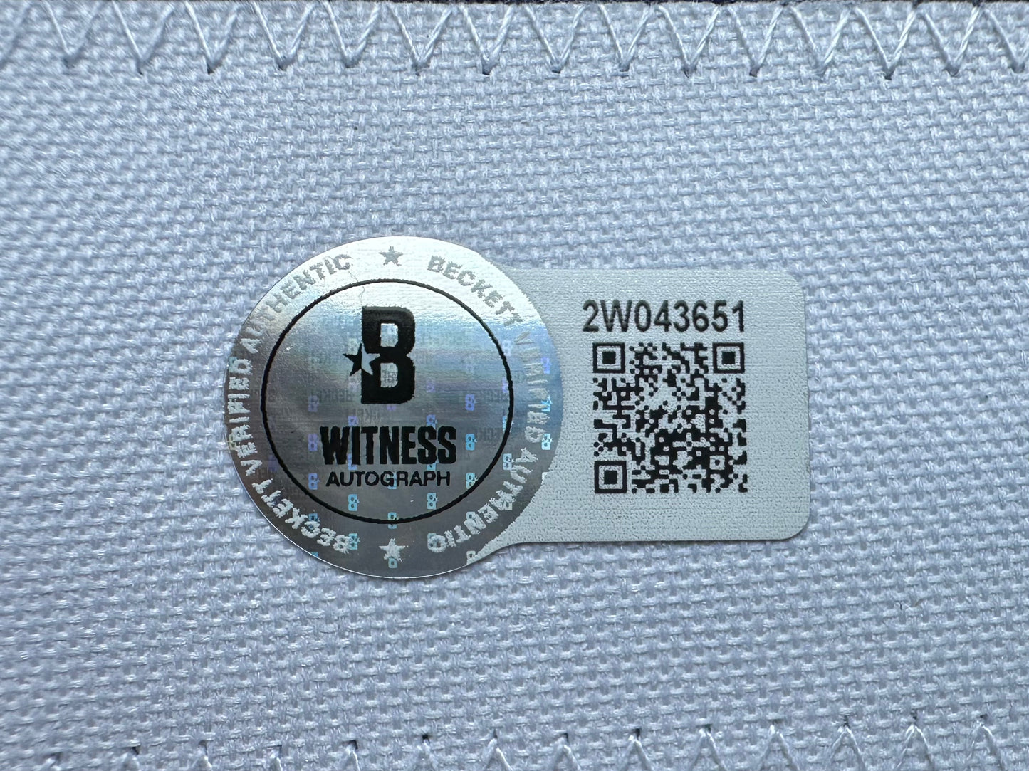 EUGENE LOCKHART DALLAS COWBOYS SIGNED BLUE JERSEY w/MULTI INSCs 2XL BAS