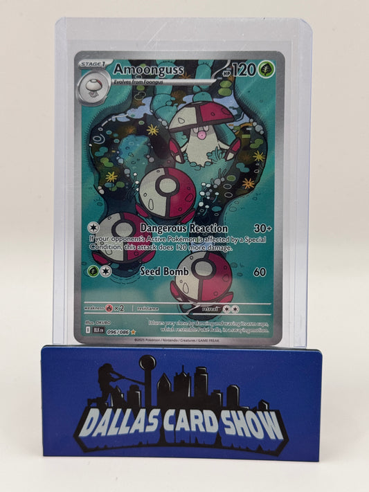 2025 Pokemon - Amoonguss (Illustration Rare) - 096/086 Black Bolt NM