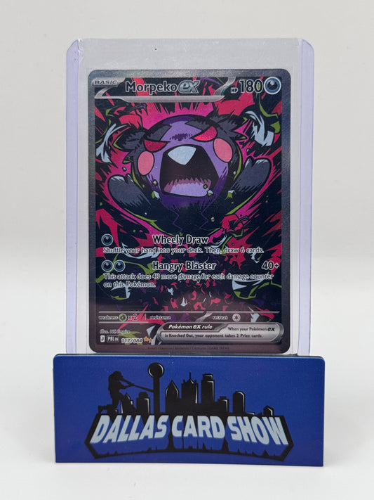 2026 Pokemon - Morpeko ex (SIR) - 117/084 Pitch Black NM