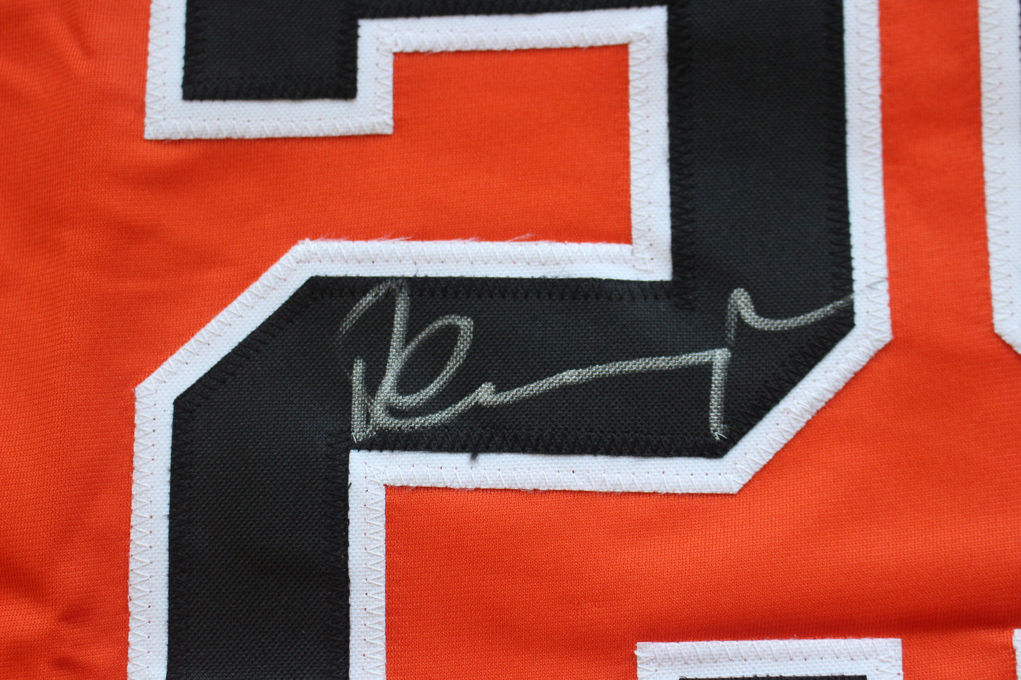 PETE INCAVIGLIA OSU ORANGE #29 "2x ALL AMERICAN" + 2INSC  JSA