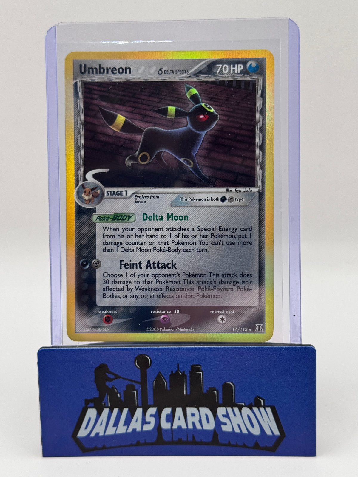 2025 Pokemon - Umbreon (Delta Species Holo) - 17/113 EX Delta Species NM