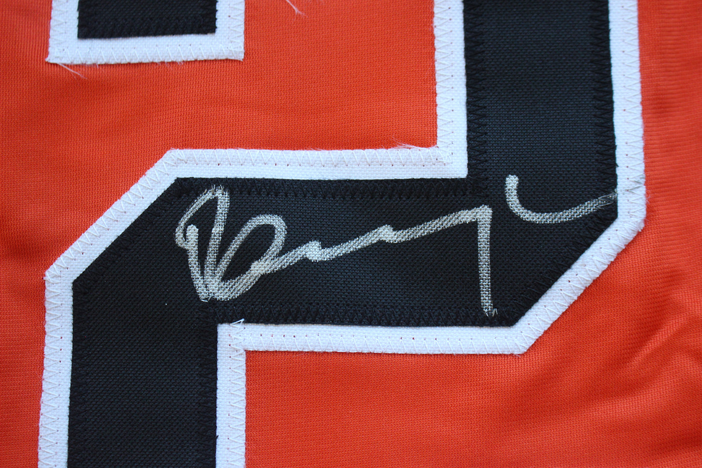 PETE INCAVIGLIA OSU ORANGE #29 "GO POKES" with STATS