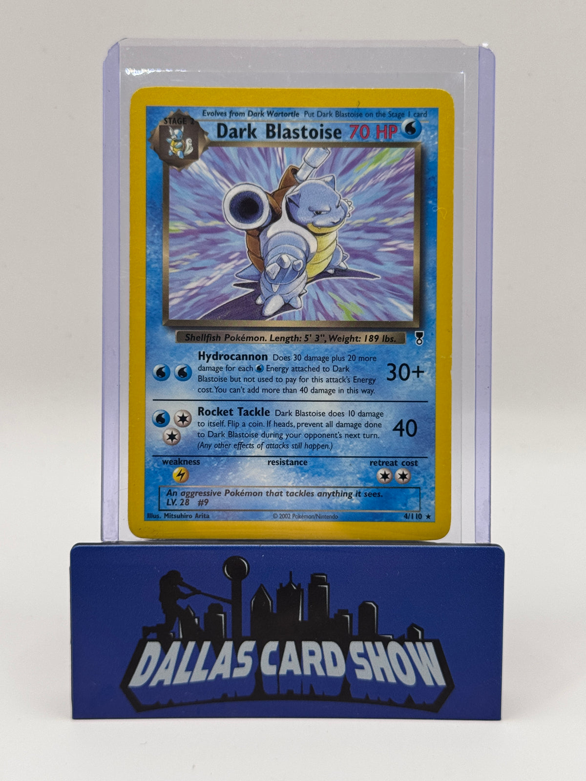 2002 Pokemon - Dark Blastoise - 4/110 Legendary Collection LP