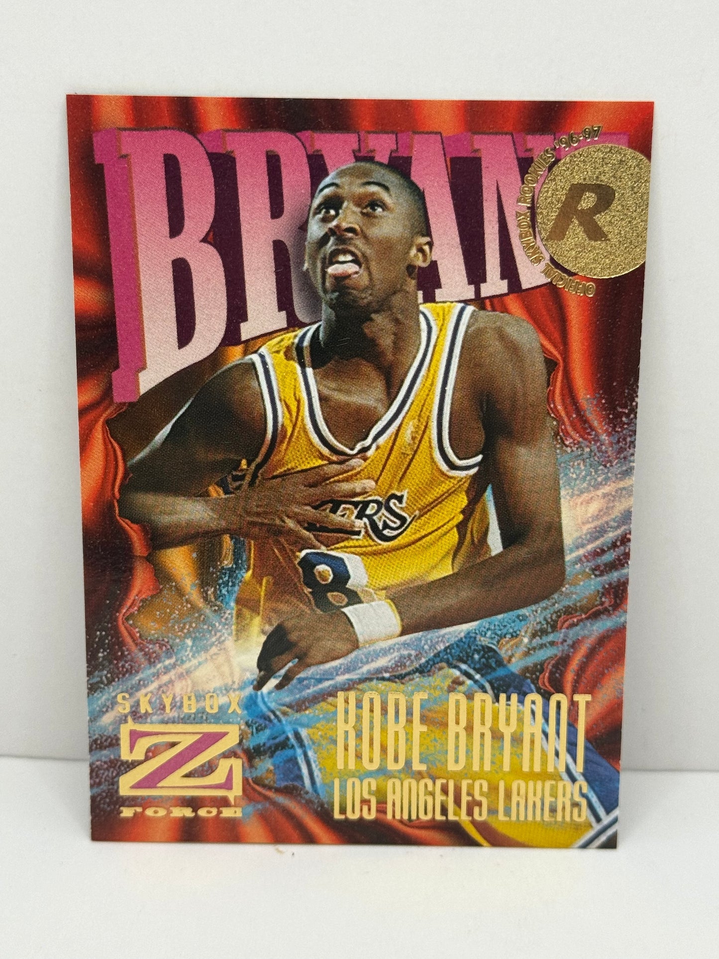 1996-97 Skybox Z Force Kobe Bryant #142 Rookie Lakers