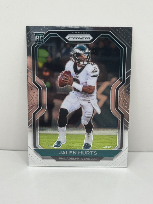 2020 Prizm Jalen Hurts Rookie Card RC #343 Eagles