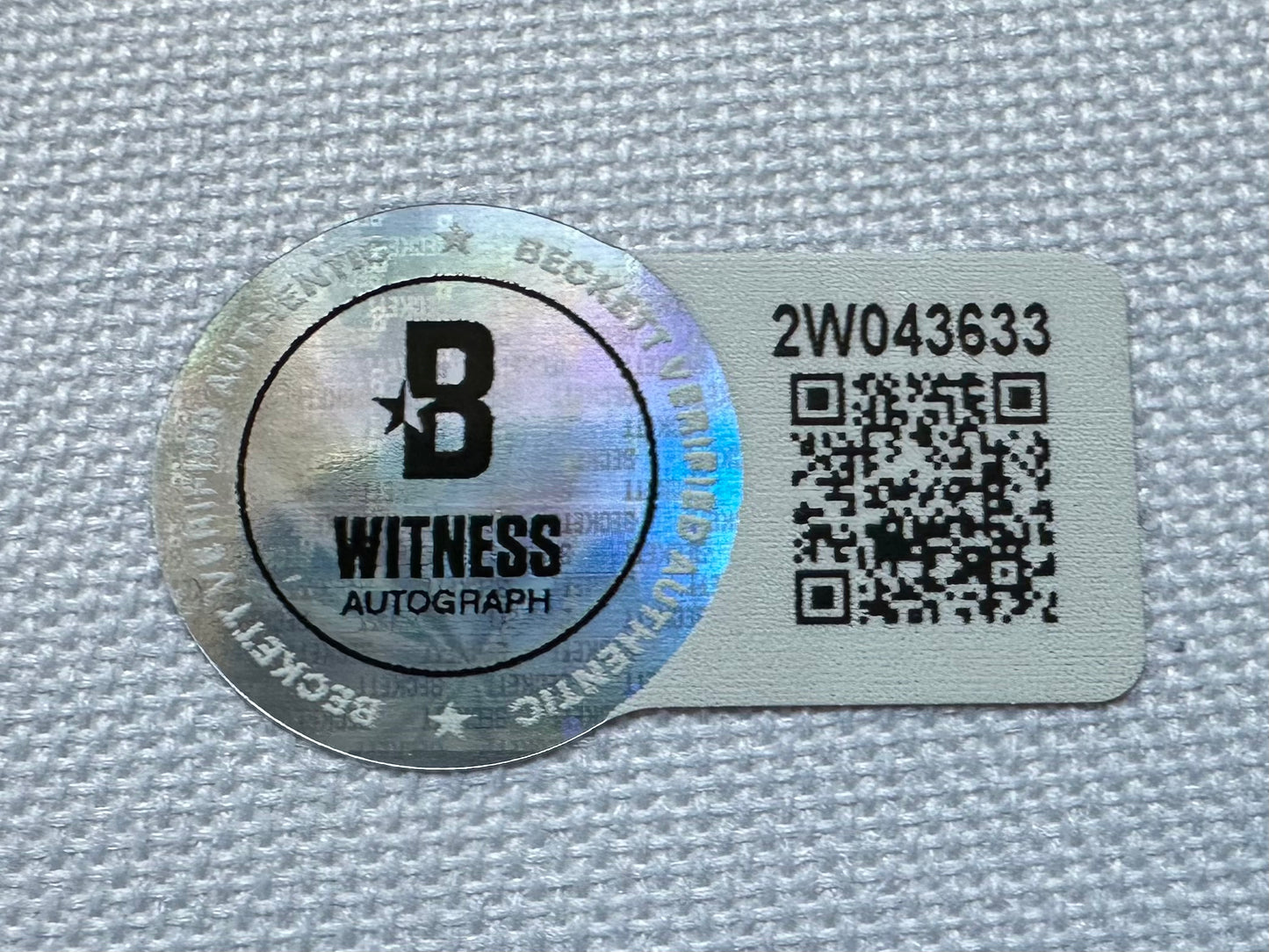 EUGENE LOCKHART DALLAS COWBOYS SIGNED BLUE JERSEY w/MULTI INSCs XL BAS