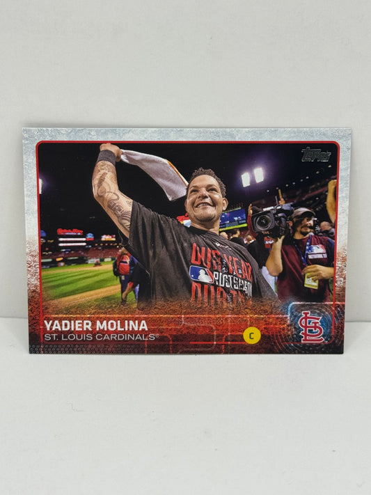 2015 Topps Series Two Yadier Molina SP Variation #647