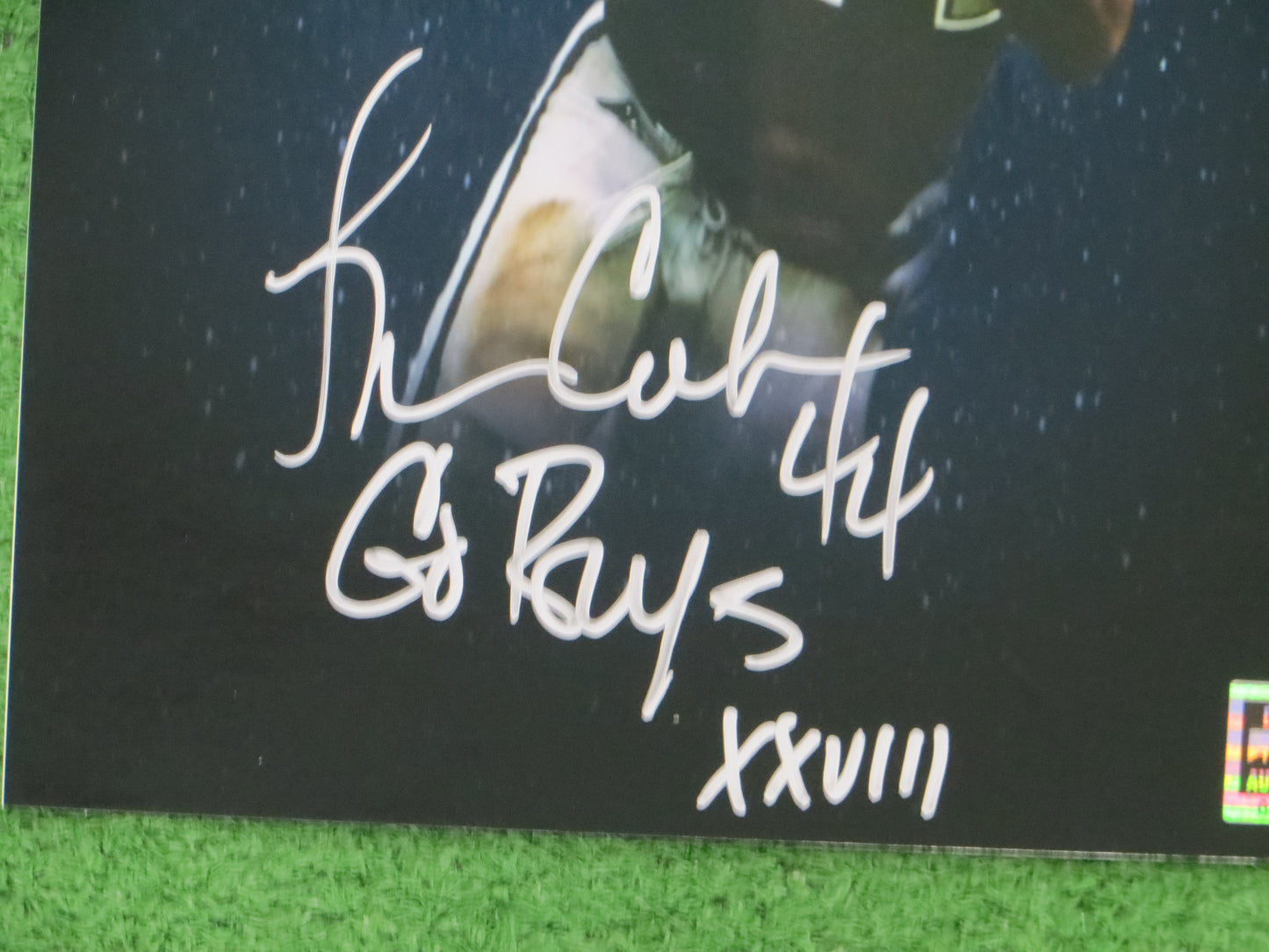 LINCOLN COLEMAN SIGNED 8x10 DALLAS COWBOYS Custom Edit PHOTO DCS Authentic COA