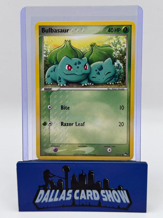 2005 Pokemon - Bulbasaur - 12/17 Pop Series 2 MP
