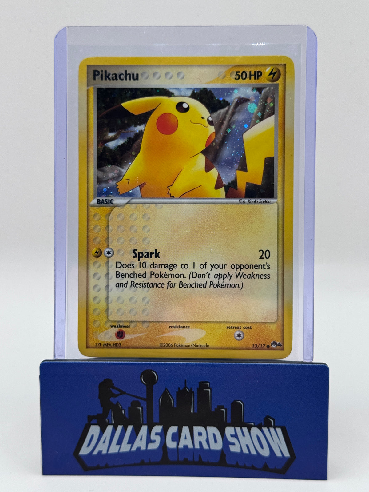 2006 Pokemon - Pikachu (Rev. Foil) - 13/17 Pop Series 4 LP