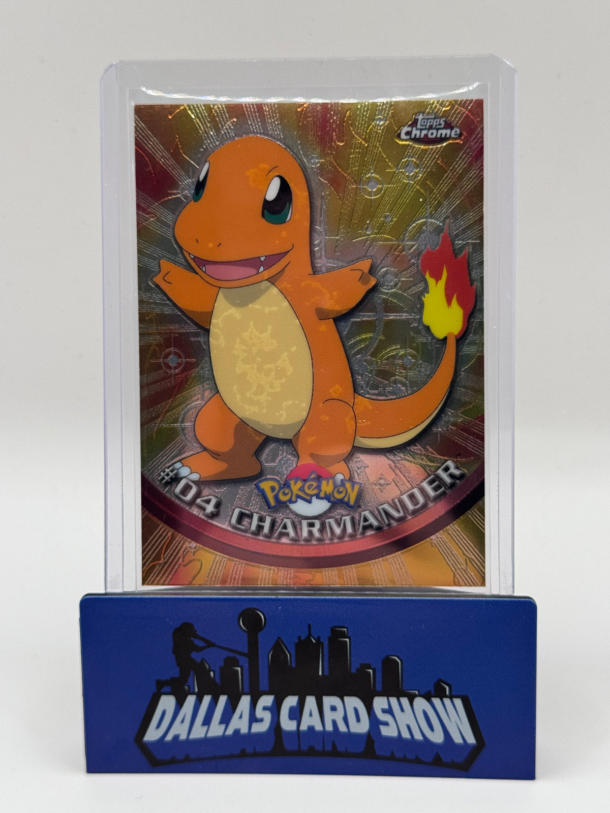 2000 Topps Chrome Pokemon T.V. - Charmander #04 NM