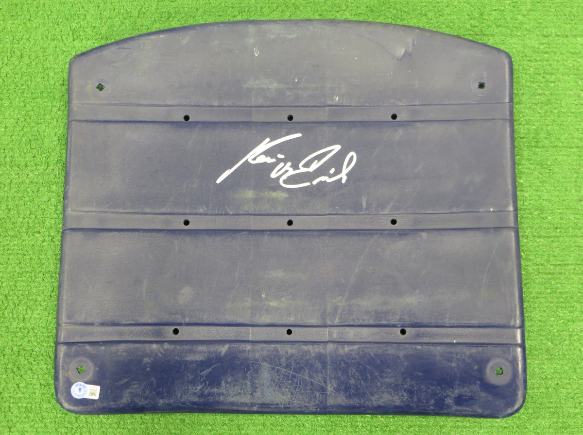 KEVIN VON ERICH SIGNED ORIGINAL TEXAS STADIUM Seat Bottom BAS COA