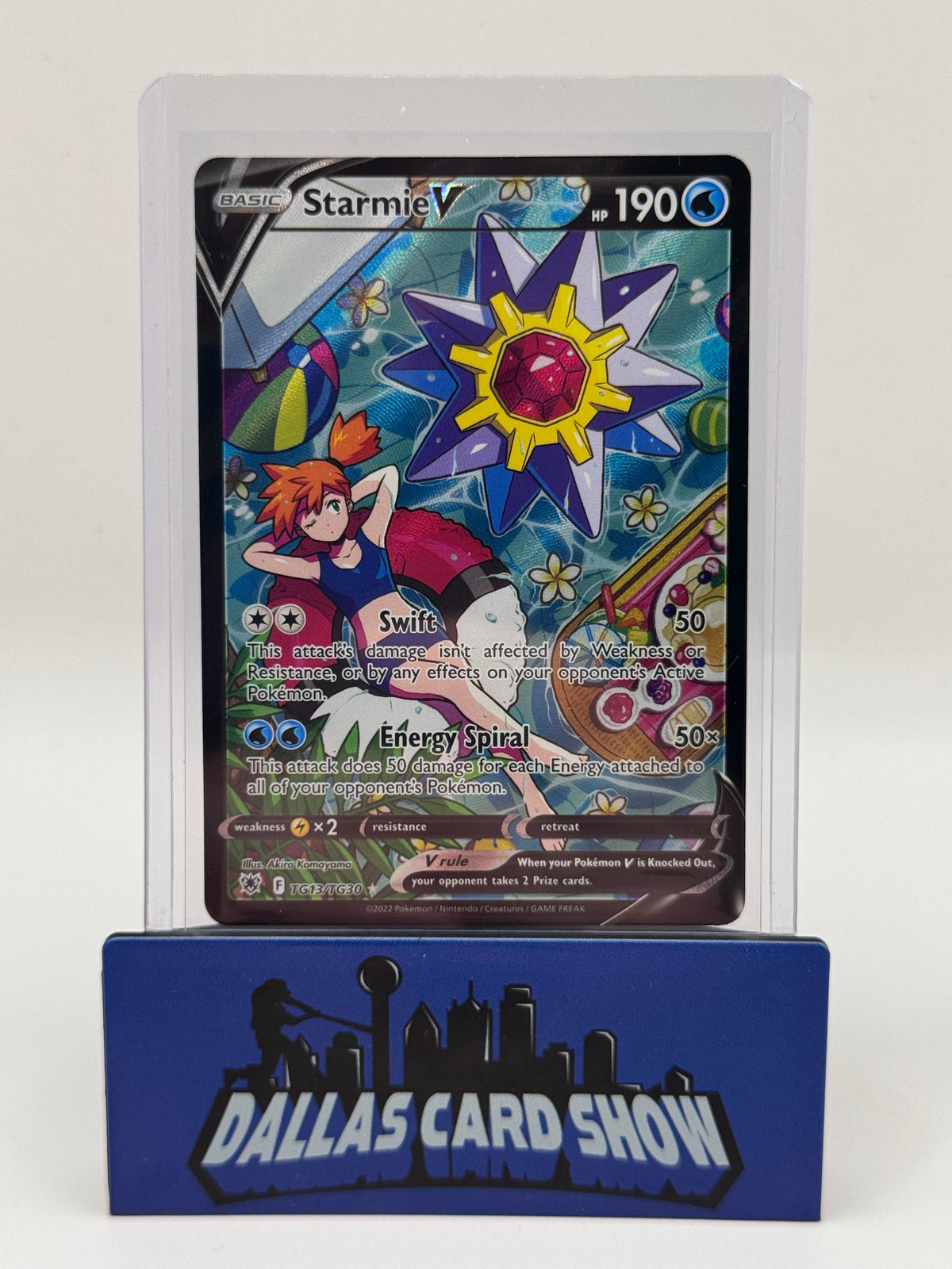 2022 Pokemon - Starmie V (Trainer Gallery) - TG13/TG30 Astral Radiance NM