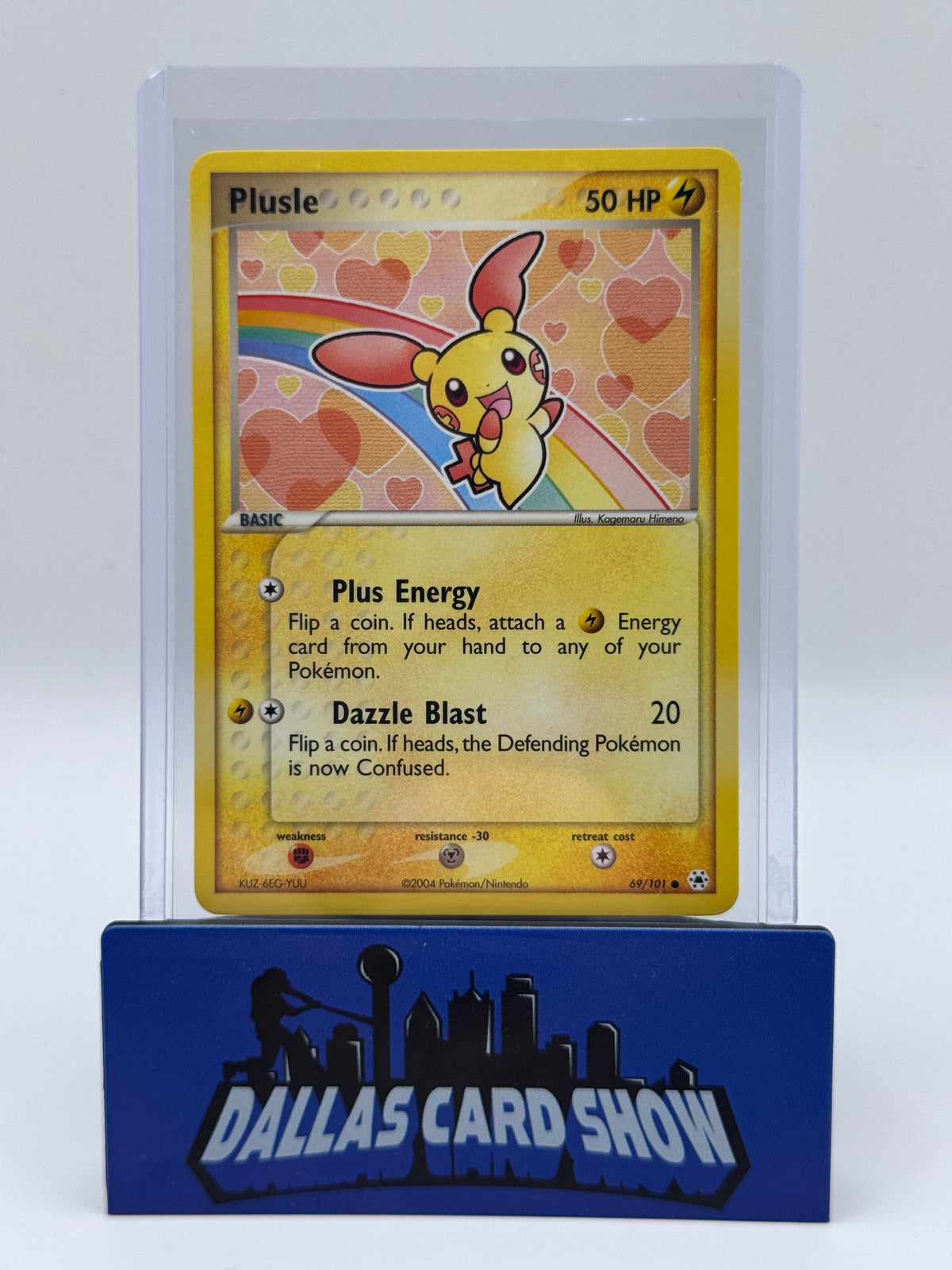 2004 Pokemon - Plusle - 69/101 EX Hidden Legends NM