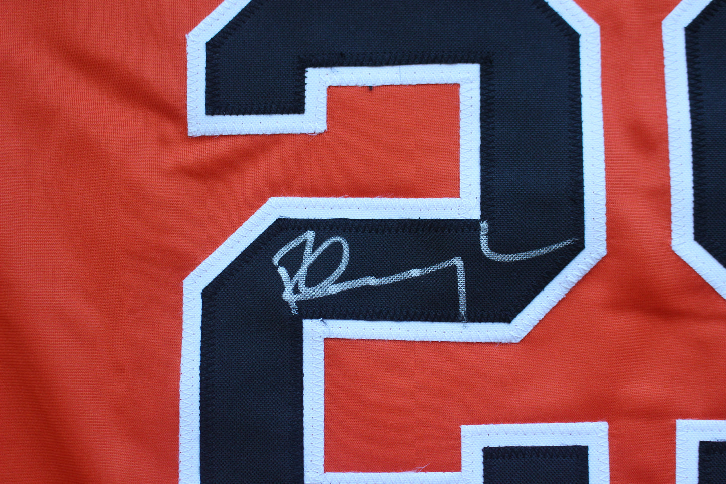 PETE INCAVIGLIA OSU ORANGE #29 "OU SUCKS!" with STATS