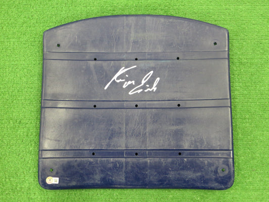 KEVIN VON ERICH SIGNED ORIGINAL TEXAS STADIUM Seat Bottom BAS COA
