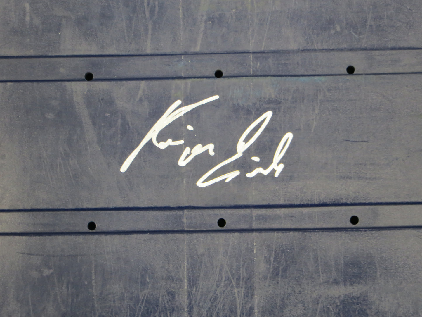KEVIN VON ERICH SIGNED ORIGINAL TEXAS STADIUM Seat Bottom BAS COA