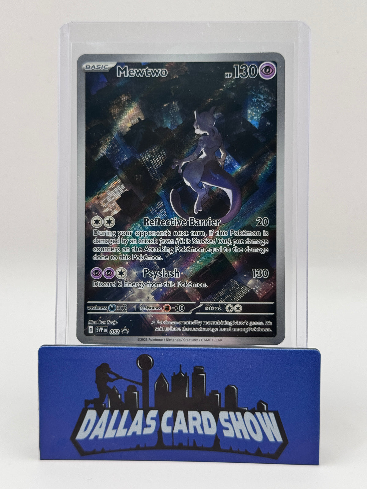2023 Pokemon - Mewtwo (Illustration Rare) - SVP052 Black Star Promos NM