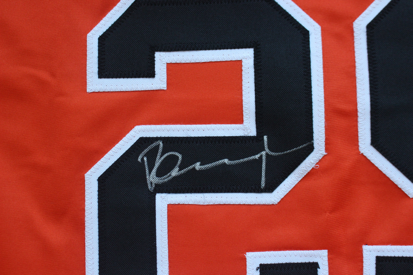 PETE INCAVIGLIA OSU ORANGE #29 "OU SUCKS!" with STATS
