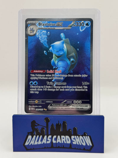 2023 Pokemon - Blastoise ex (SIR) - 200/165 S&V151 NM