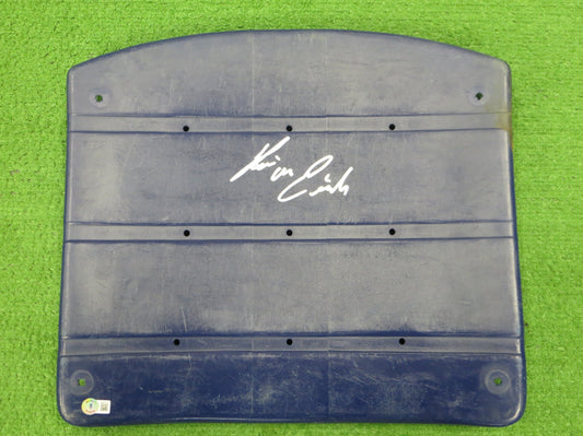 KEVIN VON ERICH SIGNED ORIGINAL TEXAS STADIUM Seat Bottom BAS COA