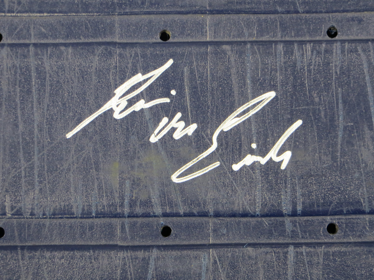 KEVIN VON ERICH SIGNED ORIGINAL TEXAS STADIUM Seat Bottom BAS COA