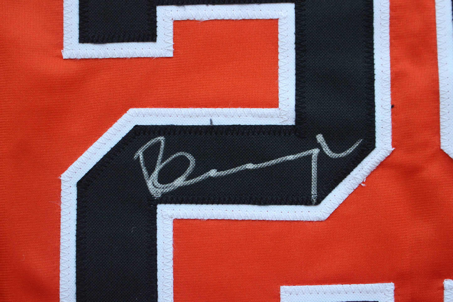 PETE INCAVIGLIA OSU ORANGE #29 "OU SUCKS!" with STATS