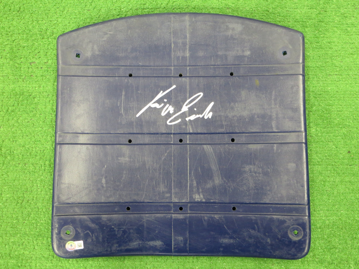KEVIN VON ERICH SIGNED ORIGINAL TEXAS STADIUM Seat Bottom BAS COA
