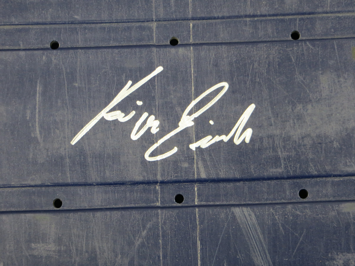 KEVIN VON ERICH SIGNED ORIGINAL TEXAS STADIUM Seat Bottom BAS COA