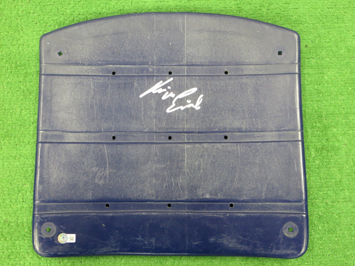 KEVIN VON ERICH SIGNED ORIGINAL TEXAS STADIUM Seat Bottom BAS COA