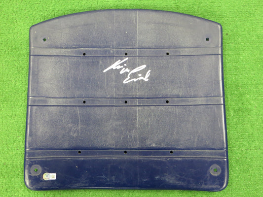 KEVIN VON ERICH SIGNED ORIGINAL TEXAS STADIUM Seat Bottom BAS COA