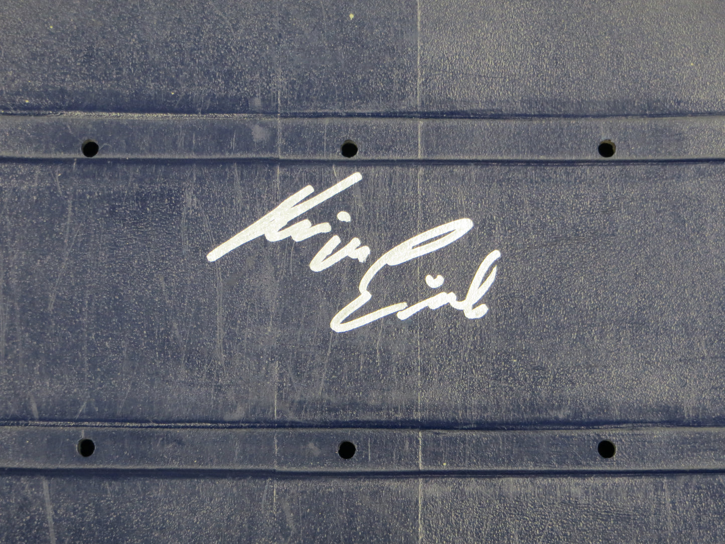 KEVIN VON ERICH SIGNED ORIGINAL TEXAS STADIUM Seat Bottom BAS COA